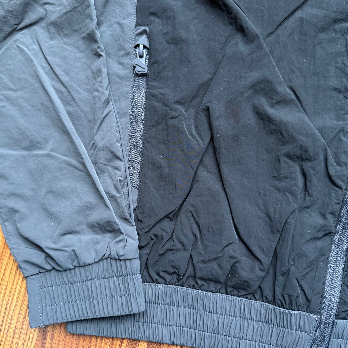Syna World Pipe Track Jacket - Grey/Blue