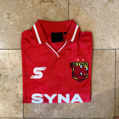 Syna Red Footy Jersey Size M