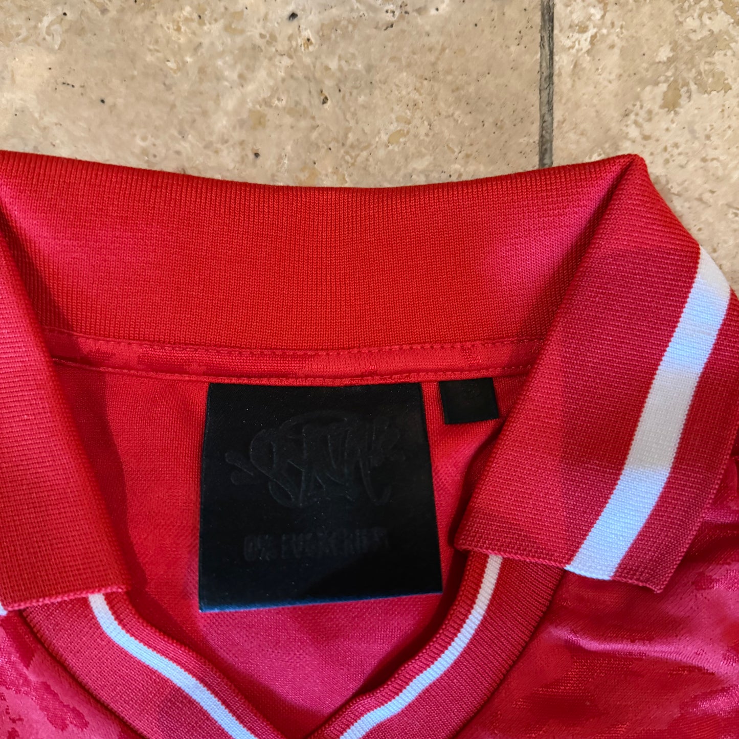 Syna Red Footy Jersey Size M