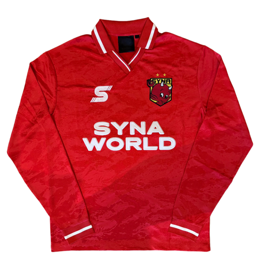 Syna Red Footy Jersey Size M