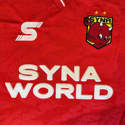 Syna Red Footy Jersey Size M