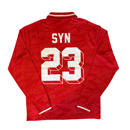 Syna Red Footy Jersey Size M