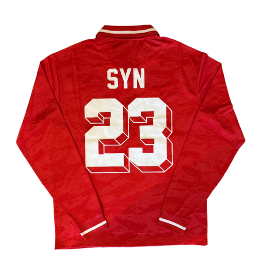 Syna Red Footy Jersey Size M
