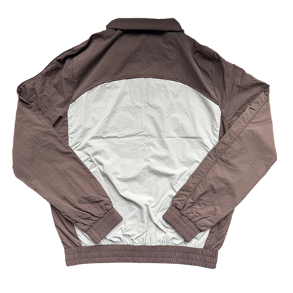 Syna World Pipe Track Jacket - Brown/Beige