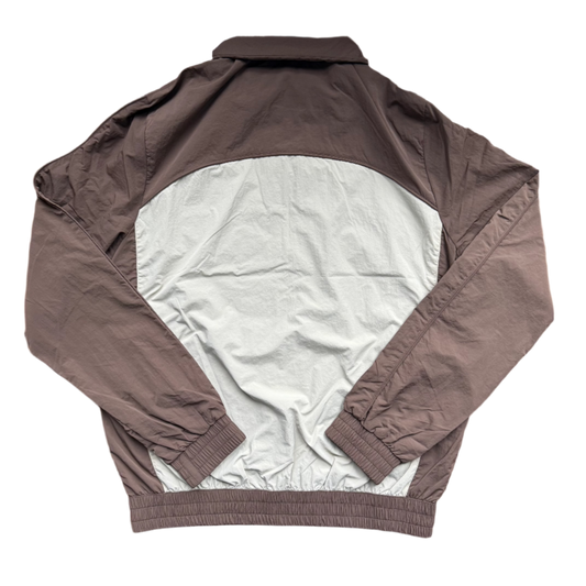Syna World Pipe Track Jacket - Brown/Beige