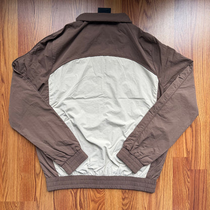 Syna World Pipe Track Jacket - Brown/Beige