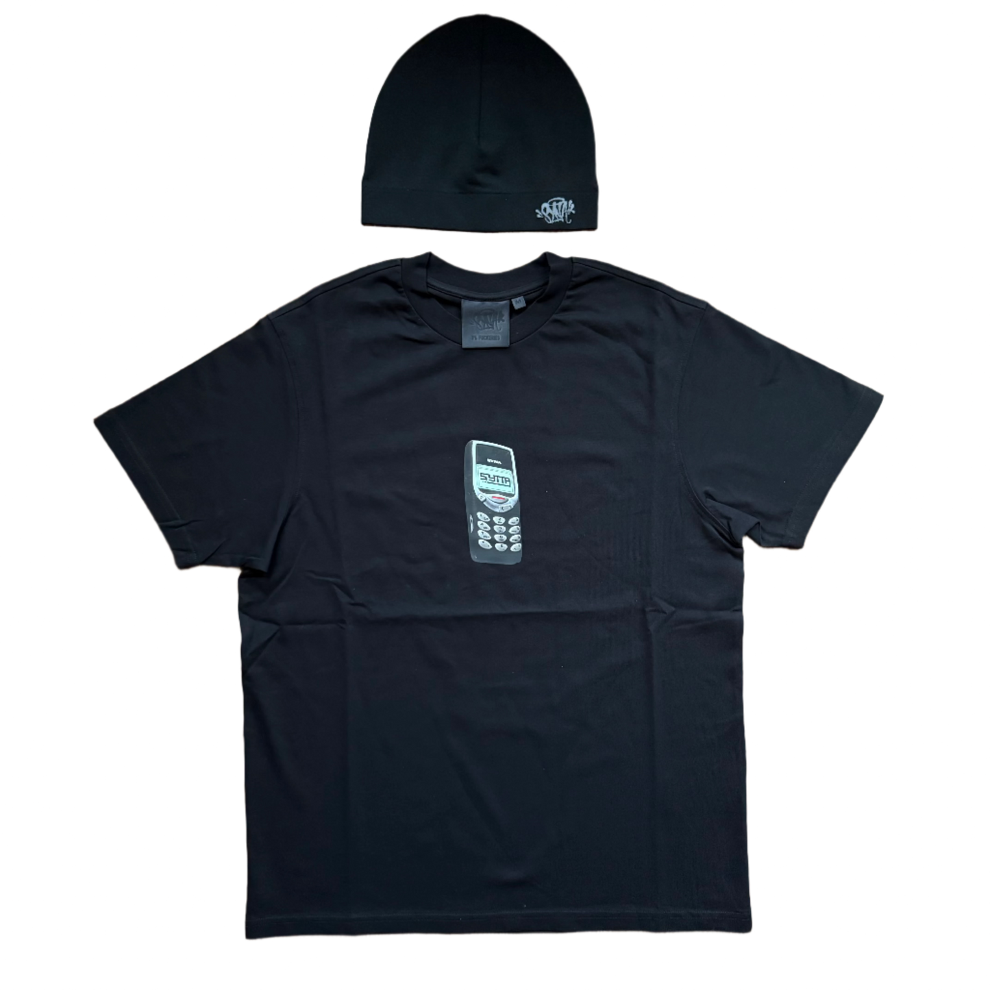 Syna World Nokia Shirt Size M + Syna OG Skull Cap
