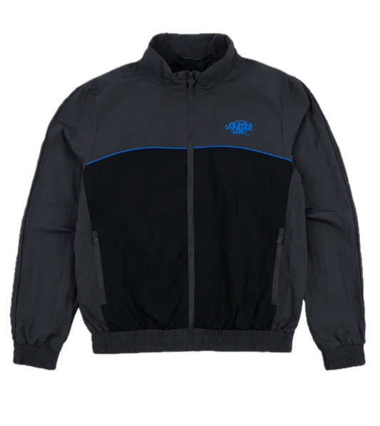 Syna World Pipe Track Jacket - Grey/Blue