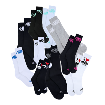 Syna 2 Pack Sock (Multiple Colors 🔥)