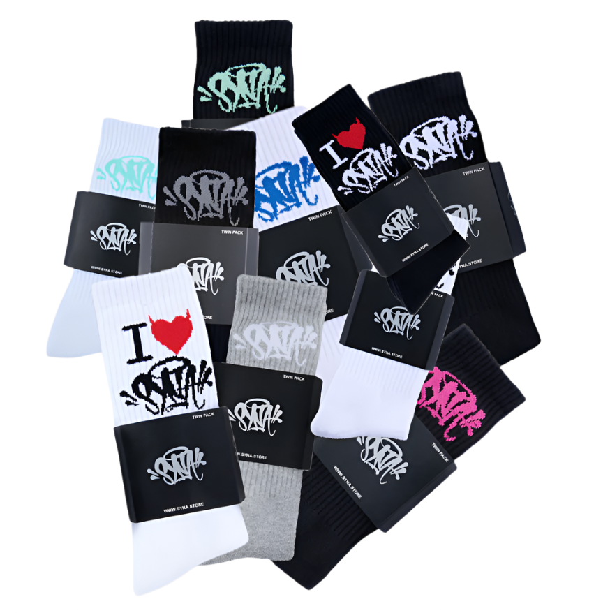 Syna 2 Pack Sock (Multiple Colors 🔥)